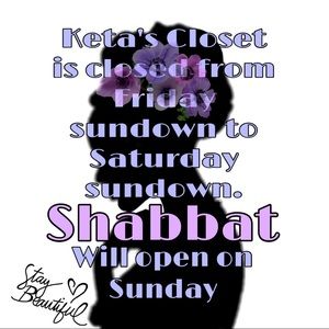 Orders will be packed on Sundays